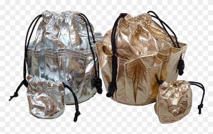 Bingo Bag Gold Silver Mylar Plain - Diaper Bag Clipart #3311015