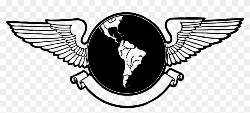 Flying Vector Man With Wing - Drawing Air Plane Clipart #3311143