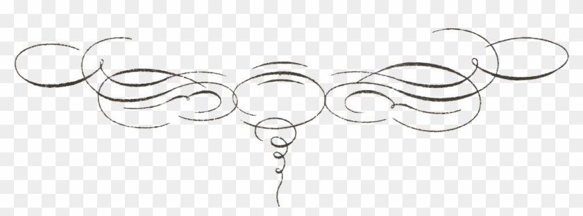 Here's The Pretty Scroll That Was Inside The Frame - Drawing Clipart #3311744