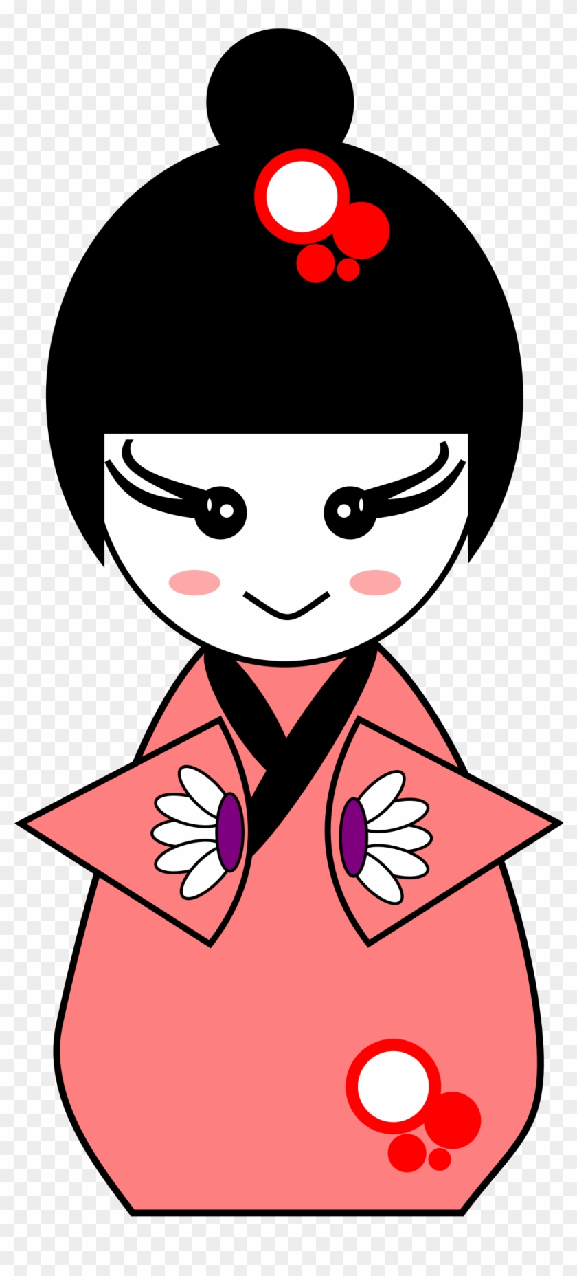 This Free Icons Png Design Of Geisha Doll Clipart