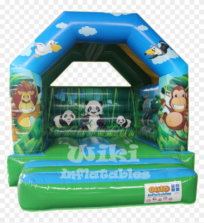 Budget Aframe Jungle - Inflatable Clipart
