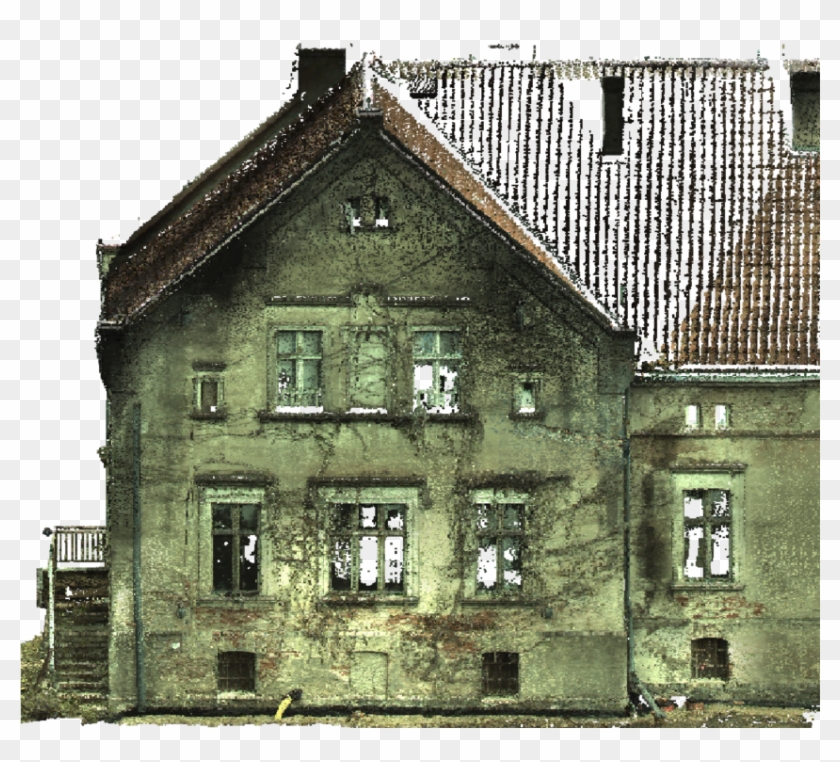 Destroyed Facade Of A Historic Building - House Clipart #3312718