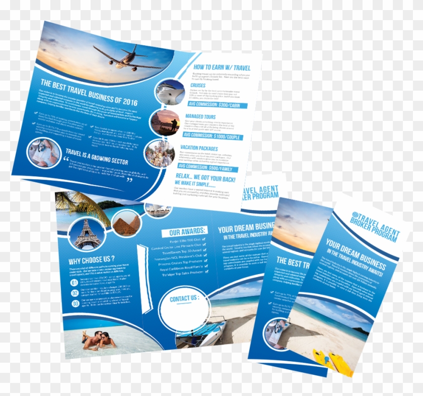 Paycation Brochures Clipart