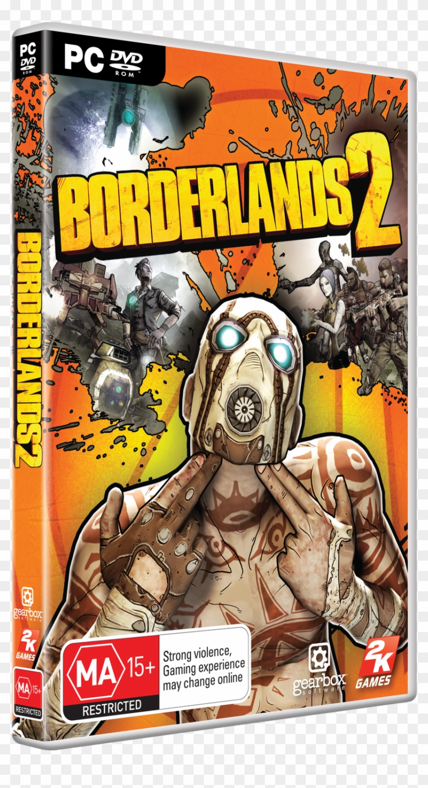 Play The Border Lands For Free In Your Browser - Borderlands 2 Box Clipart #3312905