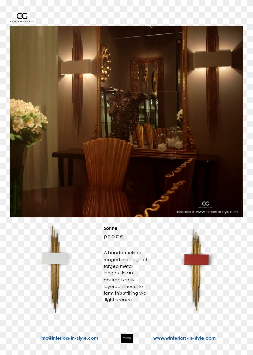 90-0009 Söhne A Handsomely Arranged Mélange Of Forged - Interior Design Clipart