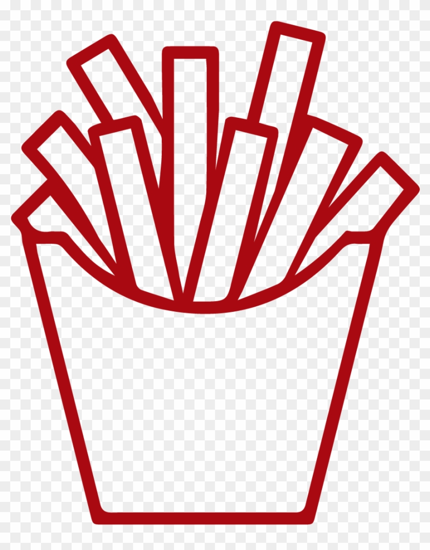 Porção De Batata Frita , Png Download - Icone Batata Frita Png Clipart