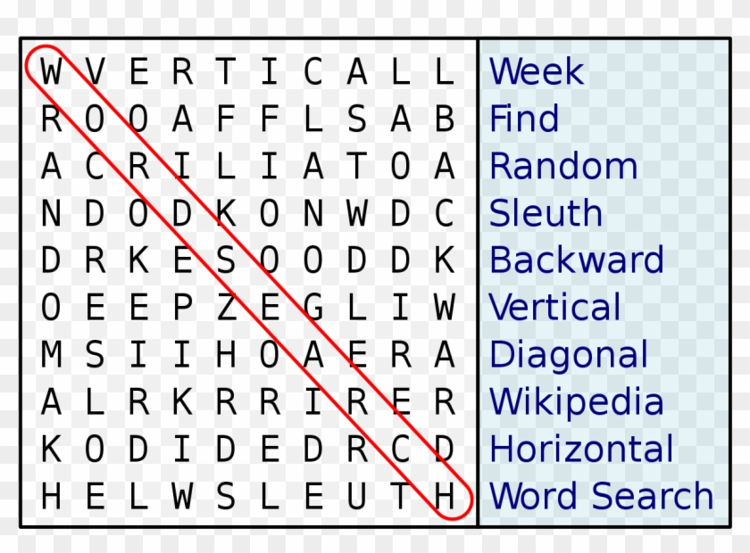 Word Search Clipart #3313390