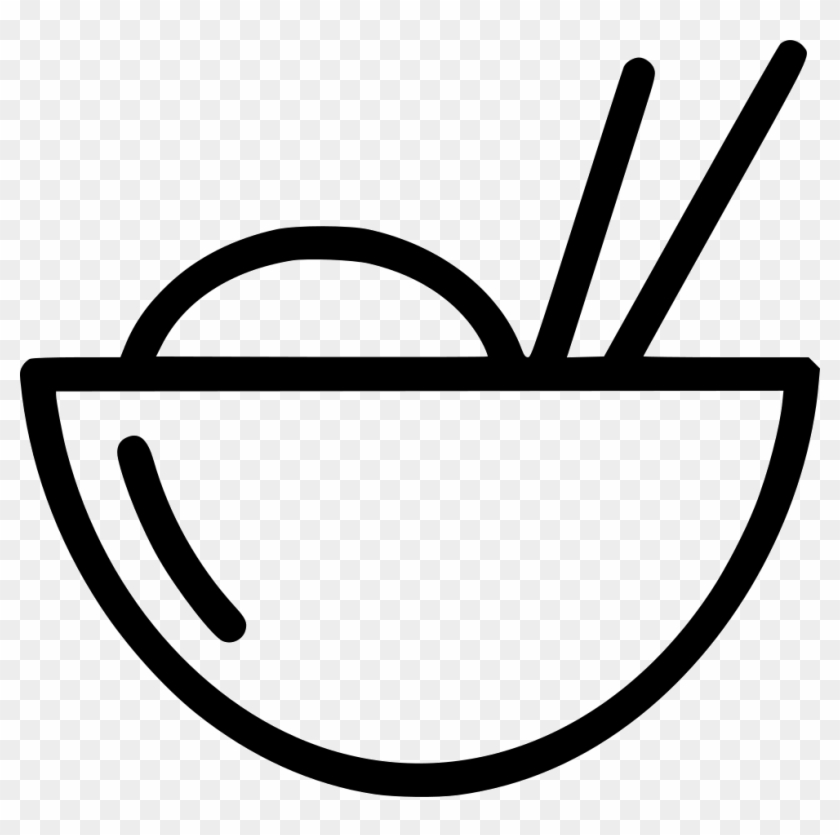 Chineese Thai Food Bowl Comments Clipart