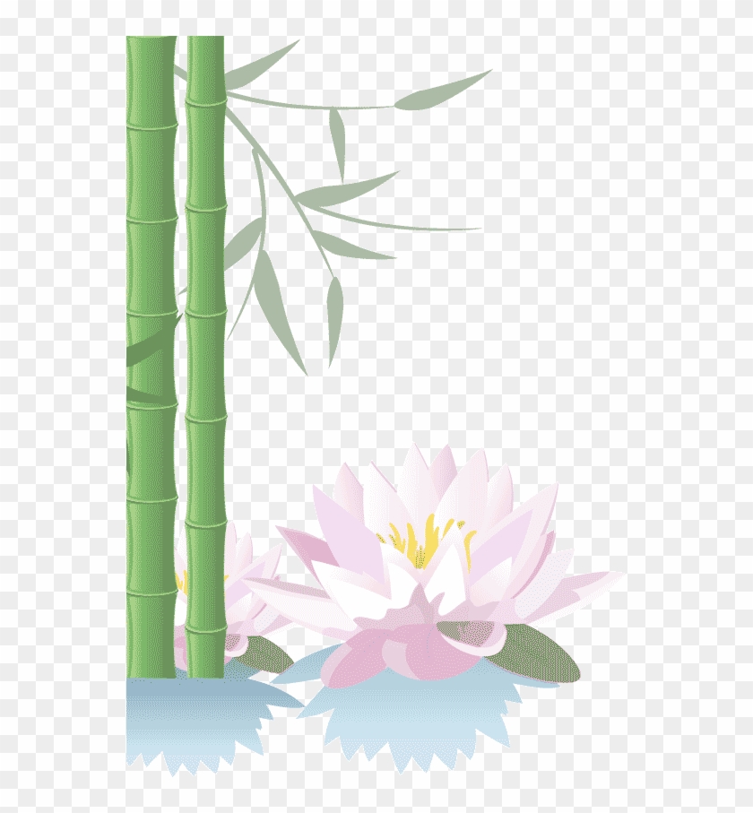 Welcome To Charley's Thai Cuisine - Bamboo With Butterfly Background Hd Clipart #3313546