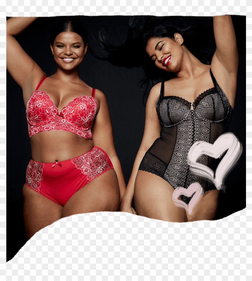 Valentine's Header - Lingerie Top Clipart #3313695