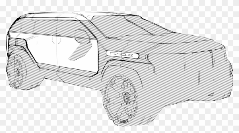 Auto Design, Automotive Design, Acute Care, Industrial - Sketch Clipart