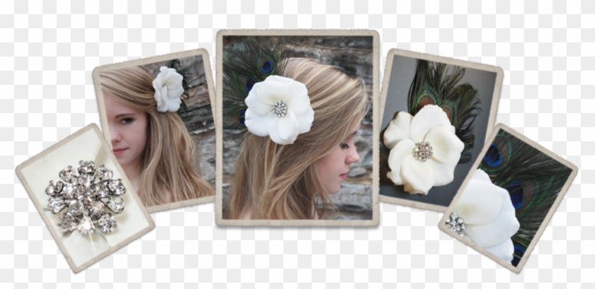 { The Abby Adornment } - Artificial Flower Clipart