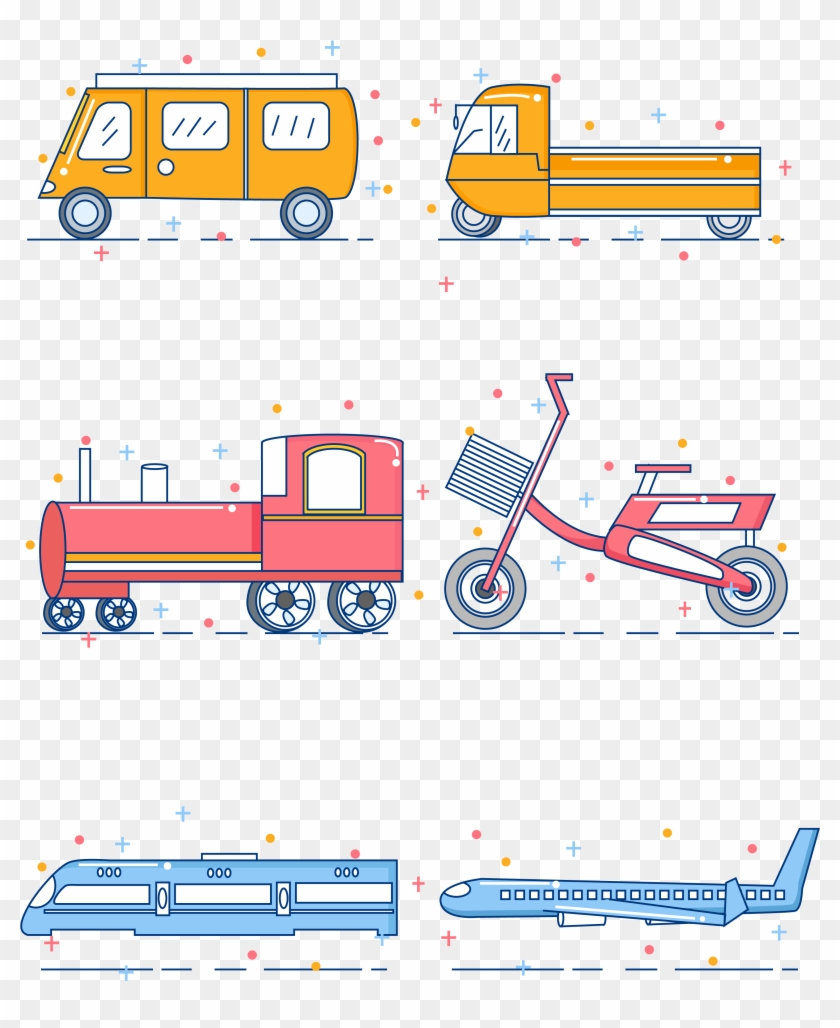 Vehicles Cars Trains Png And Vector Image Clipart