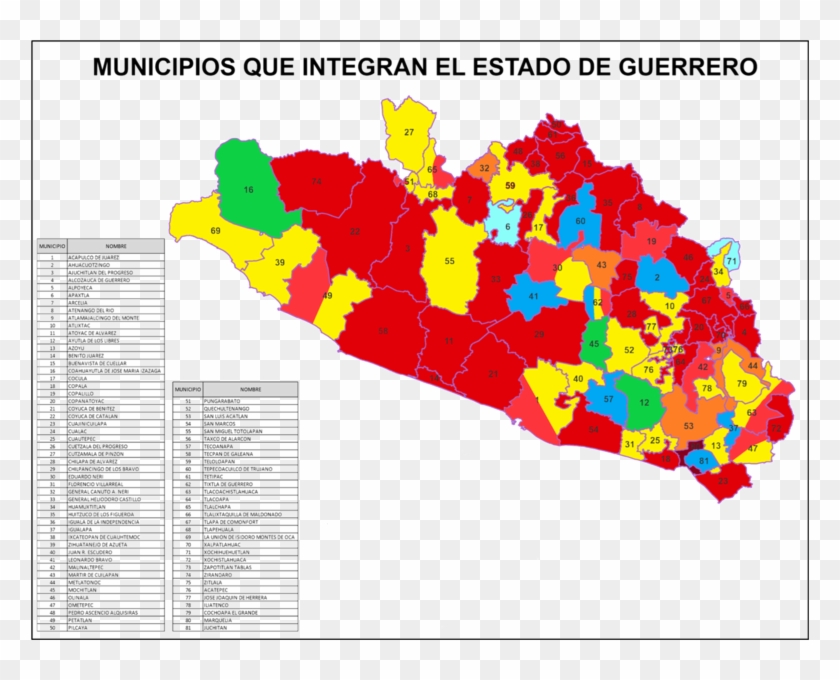 311 × 240 Pixels - Cuáles Son Los 81 Municipios De Guerrero Clipart #3313997