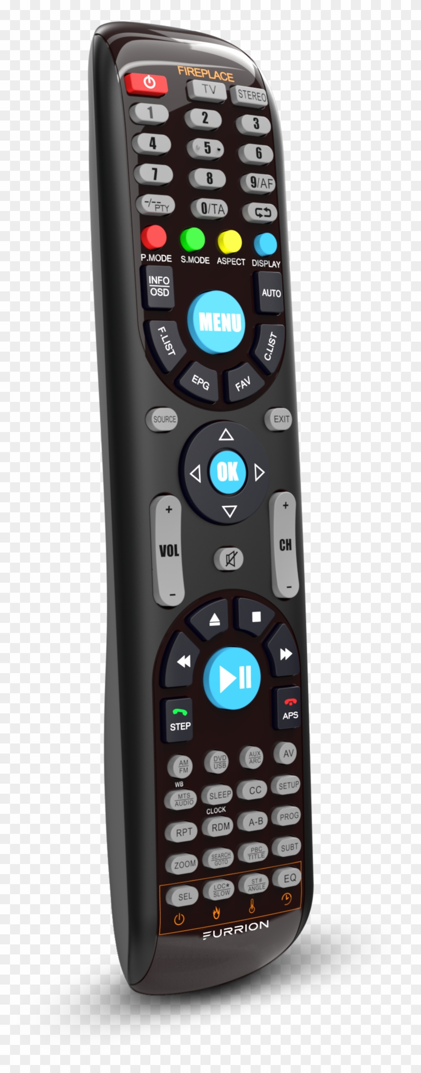 Futvrs1 Bl Remote Control Clipart 3314030 Pikpng
