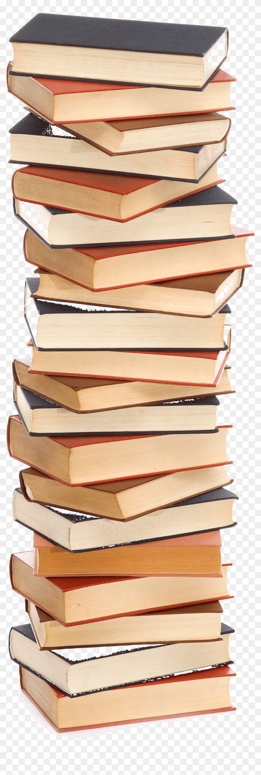 Tall Stack Of Books Transparent - Clipart Stack Of Books Transparent - Png Download #3314095