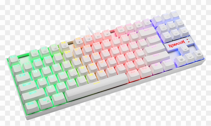 Redragon K552w-rgb Gaming Mechanical Compact Usb Keyboard - Redragon K552w Rgb Gaming Clipart
