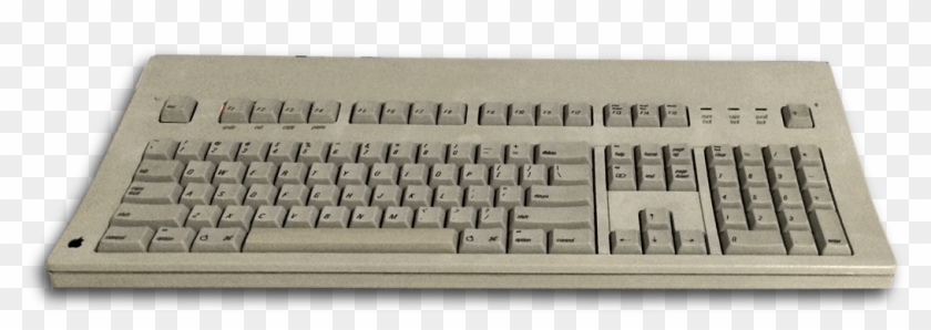 Building A Raspberry Pi B Into A Vintage Apple Extended - Retro Keyboard Png Clipart