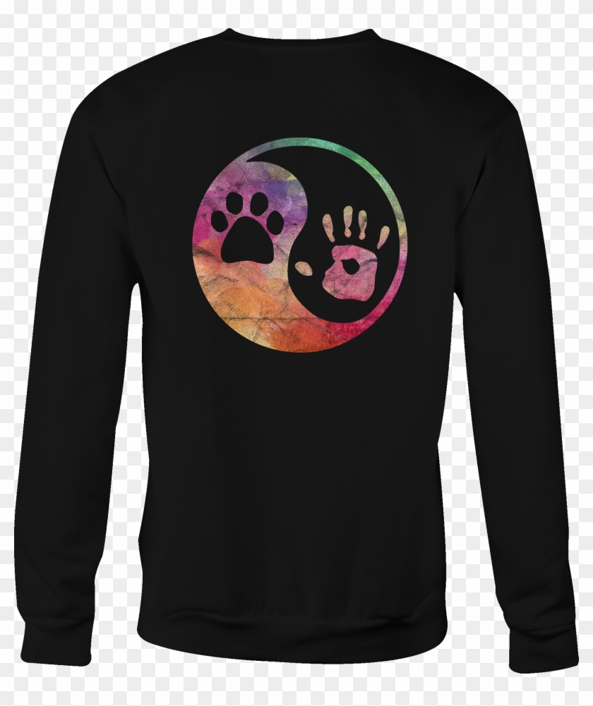Jeep Girl Crewneck Sweatshirt Paw Prints For Women - Long-sleeved T-shirt Clipart