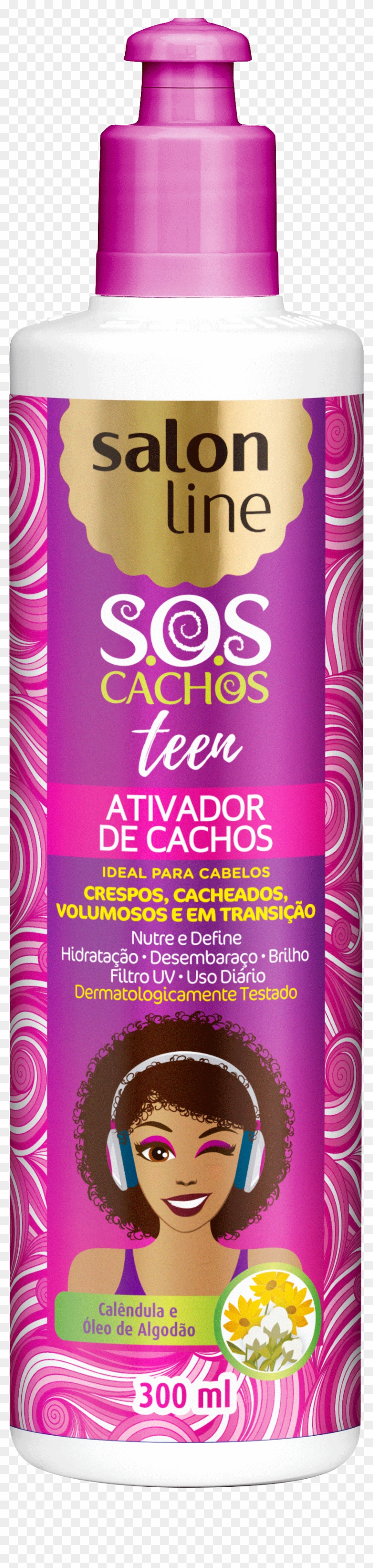 Salon Line Cachos Teen Clipart #3315068