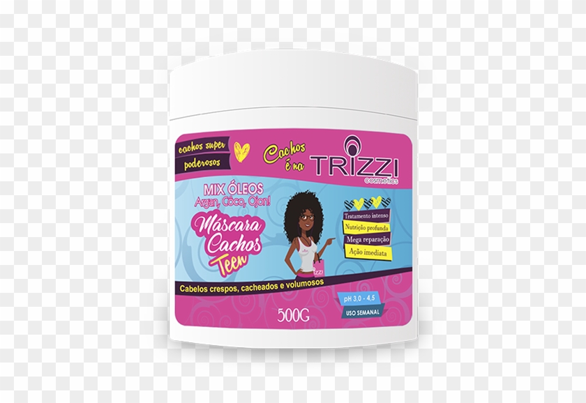 View Larger Image Máscara Teen Cachos - Cosmetics Clipart #3315102