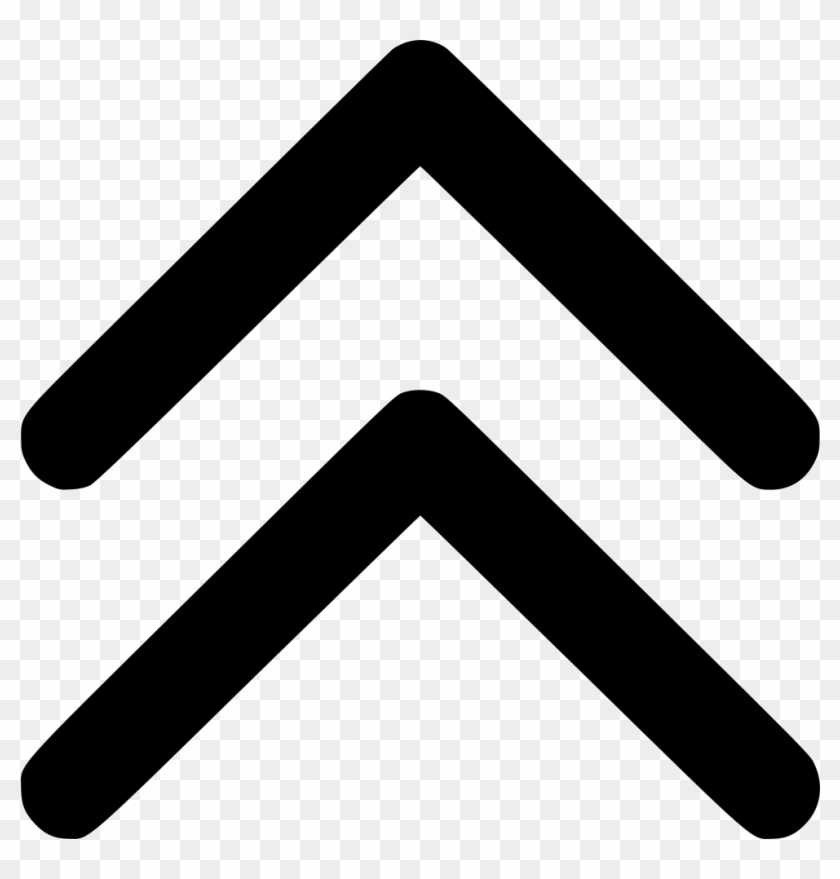 Png File - Double Up Arrow Icon Clipart