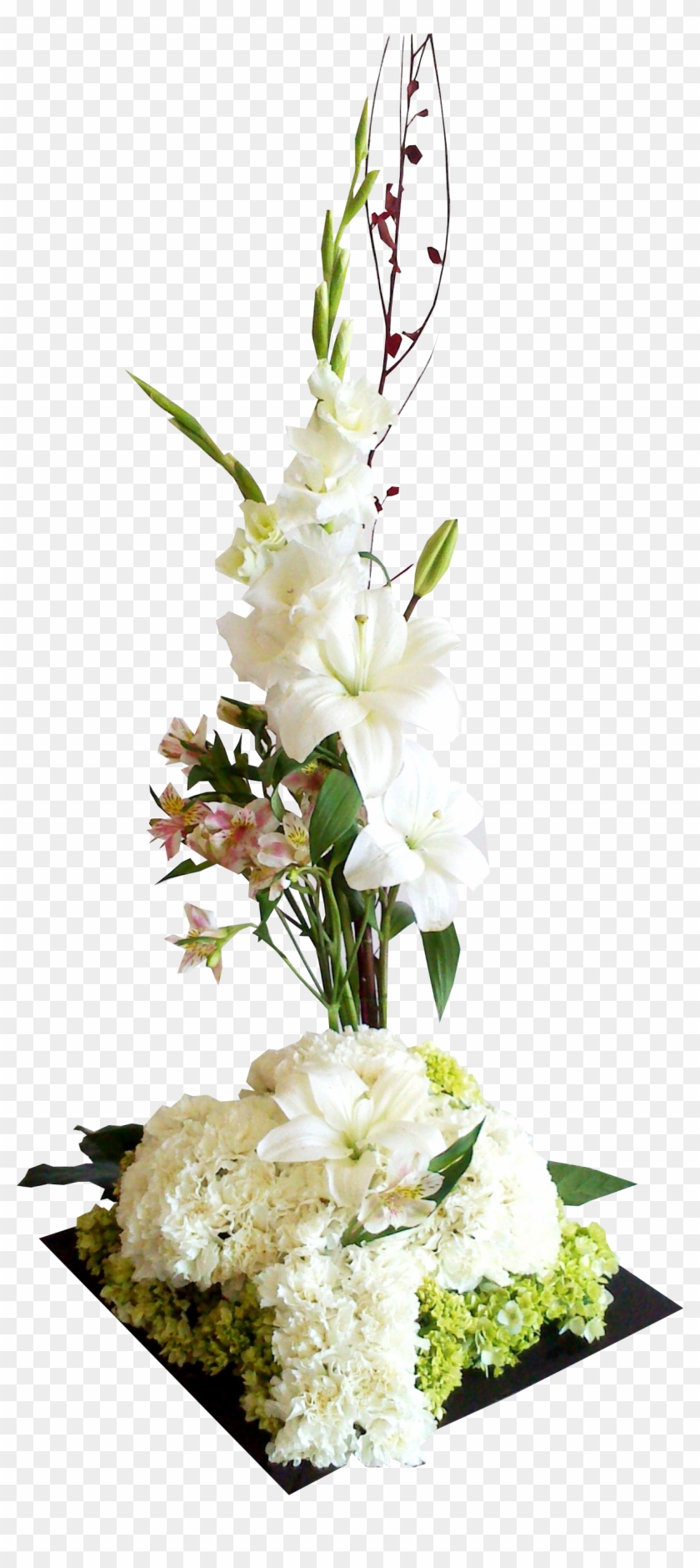 Arreglo Floral "cruz De Claveles" - Bouquet Clipart #3315517
