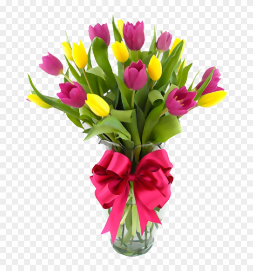 Happiness , Png Download - Tulips Bouquet Clipart #3315615
