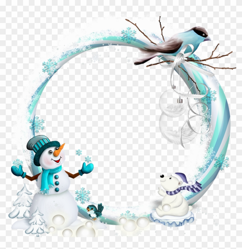 Christmas - Snowman - Christmas And A Happy New Clipart #3315681