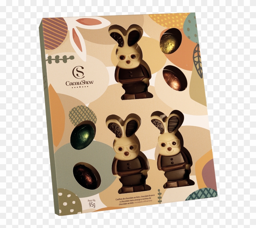 Caixa Cacau Magia 95g - Coelhinho Da Pascoa Cacau Show Clipart #3316531