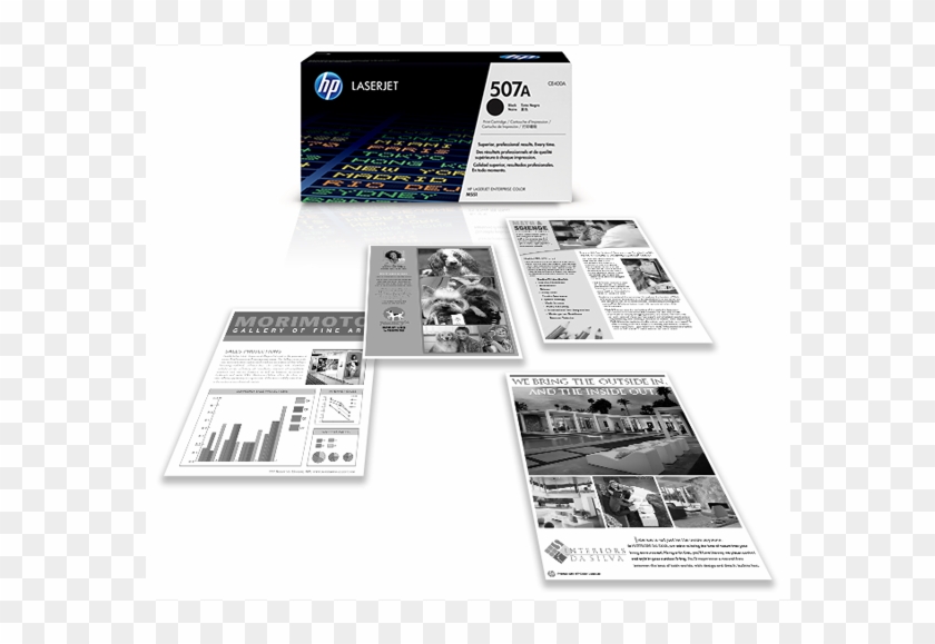 507a 507x Hp Toner Cartridge Cartridges Hewlett Packard - Ink Cartridge Clipart #3316687