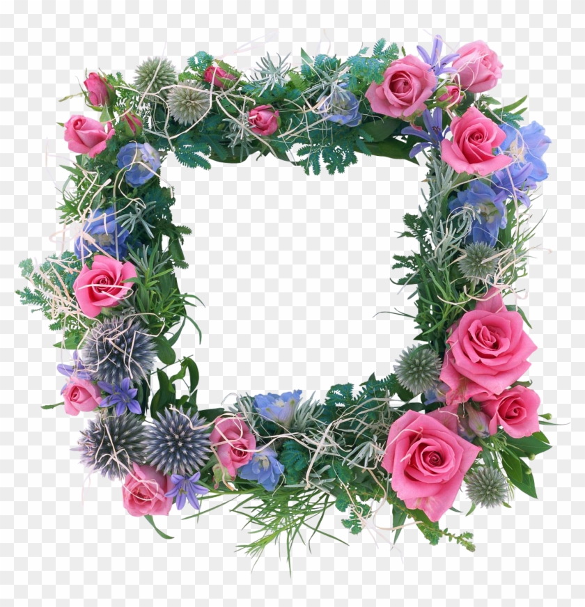 Bingkai Bunga Gif Clipart