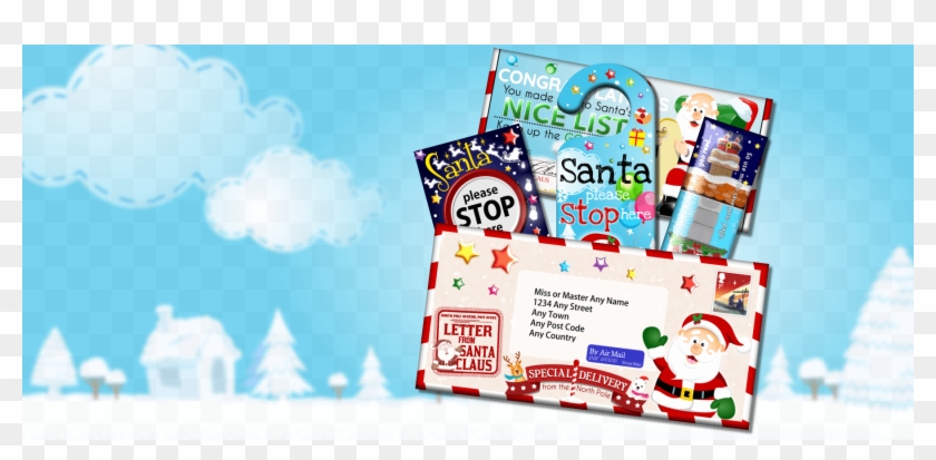 Letter From Santa Bonus Items - Fête De La Musique Clipart #3317409