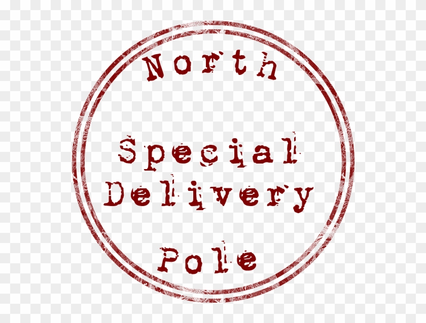 North Pole Special Delivery Clipart #3317472
