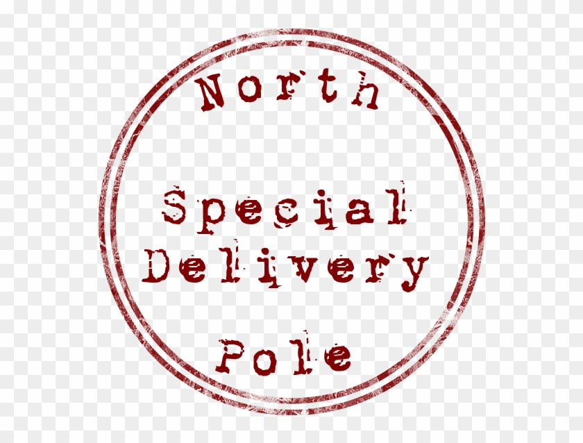 North Pole Special Delivery Clipart