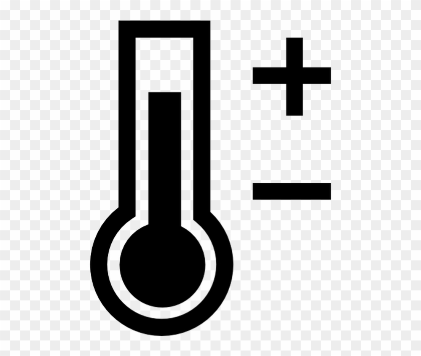 Thermometer Free Vector Icon Designed By Freepik - Termometro Silueta Png Clipart