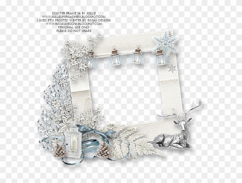 Cluster Frames Below - Psp Cluster Winter Clipart