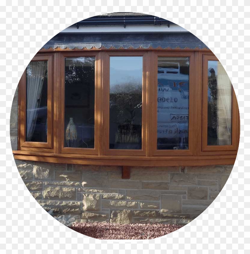 Full Length Wooden Frame Windows - Window Clipart #3318384