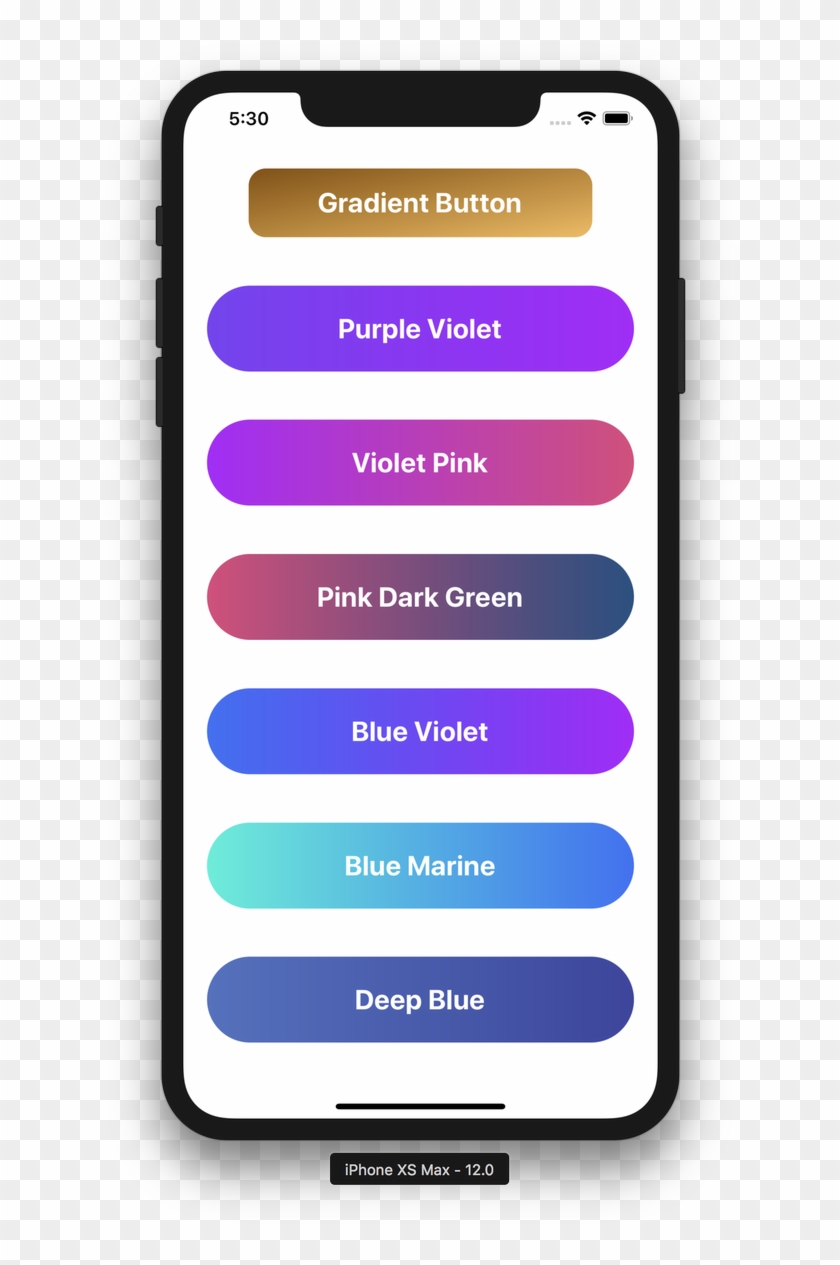 Using @expo For Haptic Feedback And Linear Gradients, - React Native Gradient Button Clipart