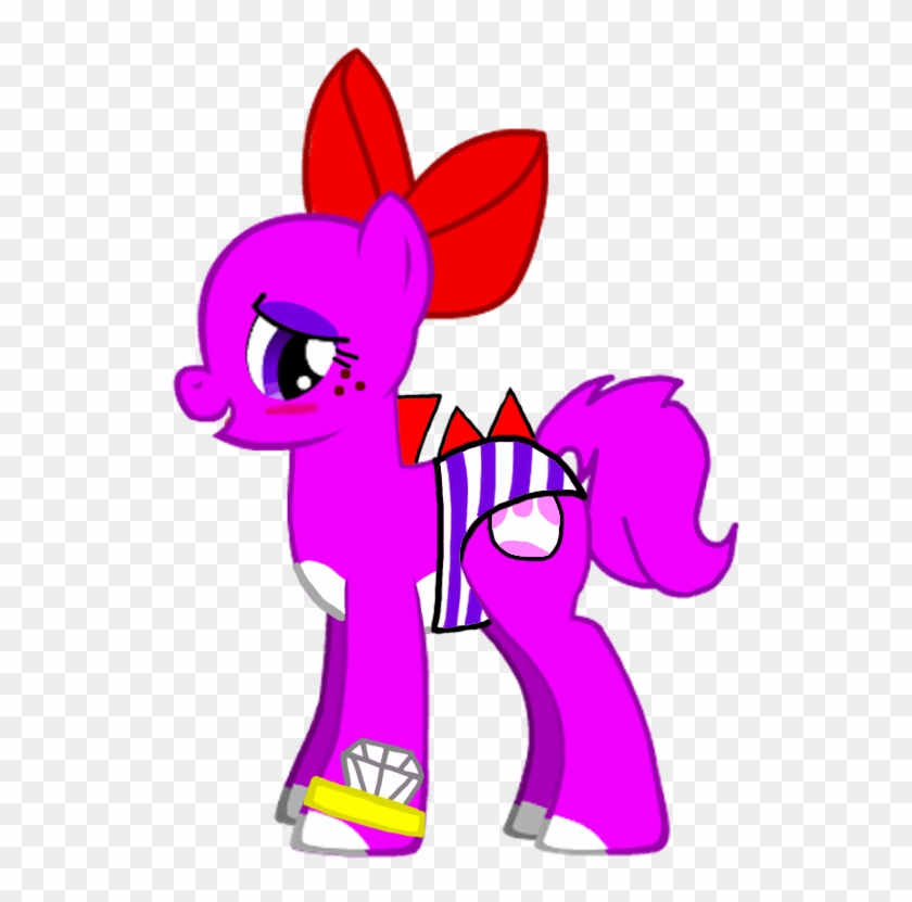 Birdo Images Birdo As A Pony Being Charmed/blushing-striped - Cartoon Clipart