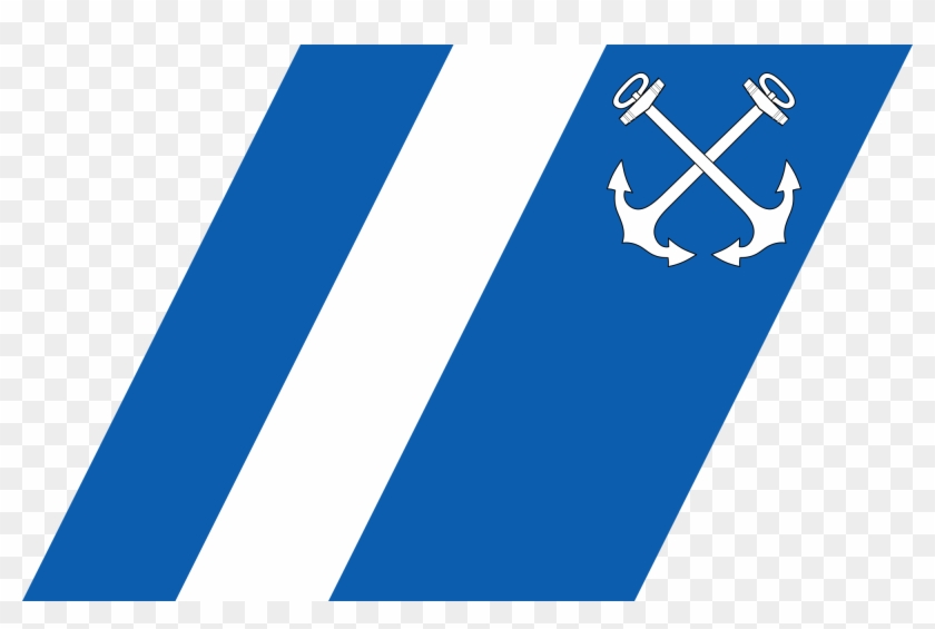 Hellenic Coast Guard Racing Stripe - Hellenic Coast Guard Clipart