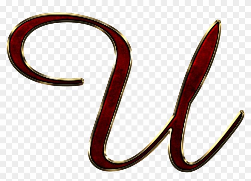 Capital Letter U Red - U Letter Clipart #3318609