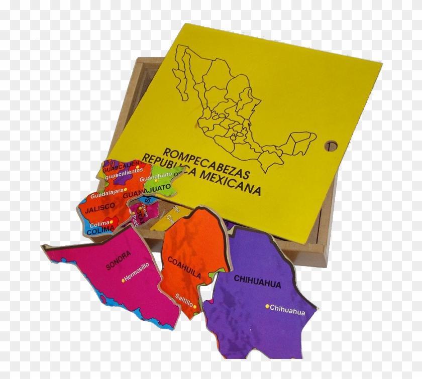 Rompecabezas República Mexicana - Rompecabezas De La Republica Mexicana Clipart