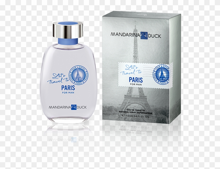 Mandarina Duck Let's Travel To Paris Clipart