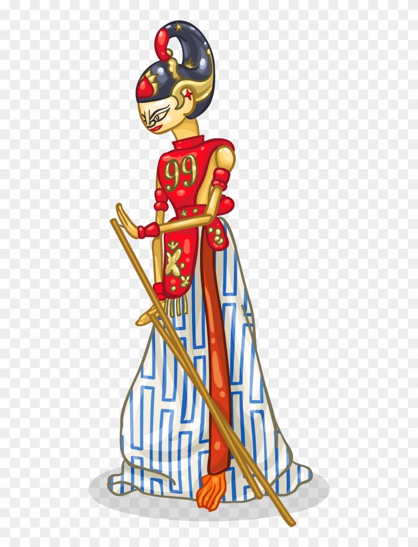 Wayang Golek - Logo Wayang Golek Png Clipart