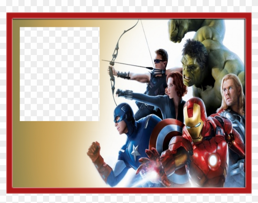 Marcos Para Fotos De Avengers Clipart #3319805