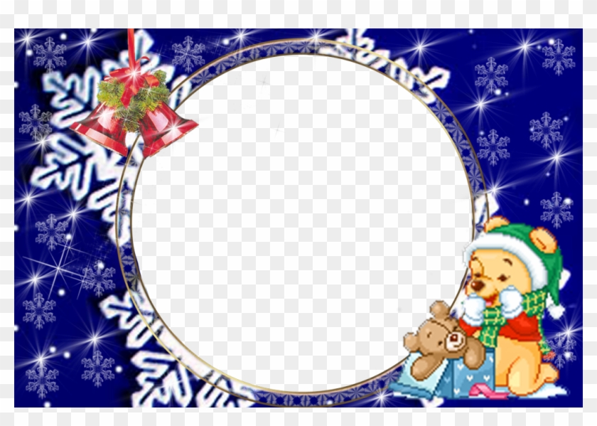 Si No Sabes Como Hacer El Fotomontaje, Tienes Un Tutorial - Baby Pooh Christmas Clipart