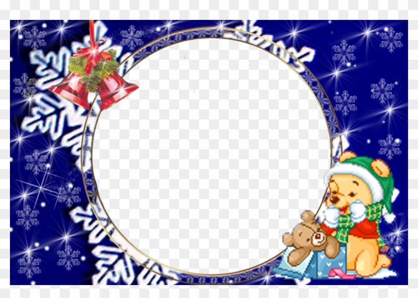 Si No Sabes Como Hacer El Fotomontaje, Tienes Un Tutorial - Baby Pooh Christmas Clipart #3319851