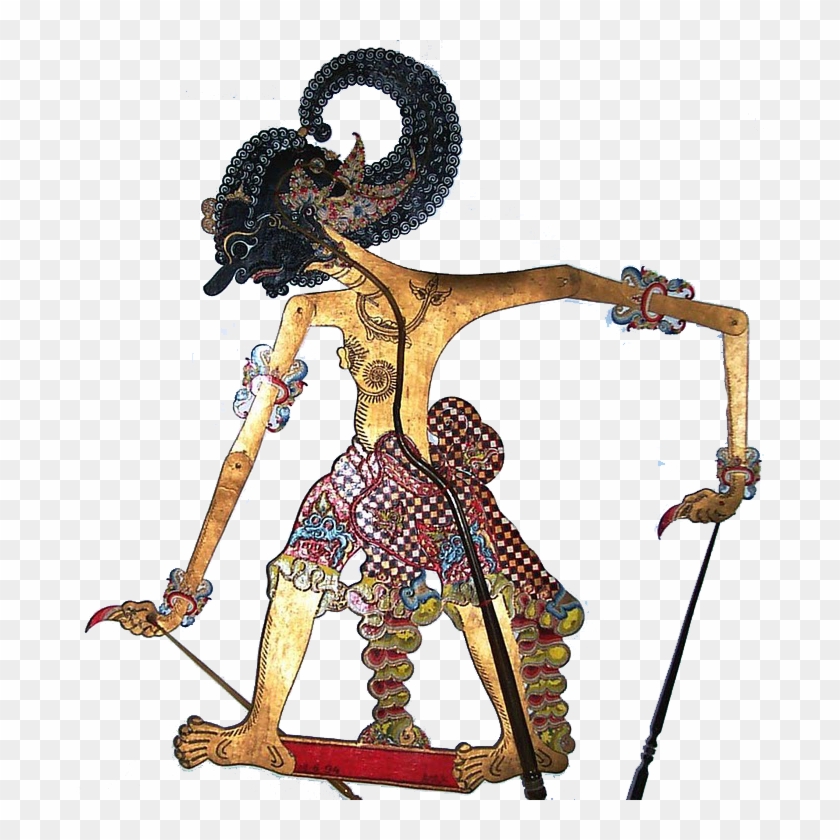 Wayang Gatotkaca Png - Bima Character Wayang Kulit Clipart #3319908