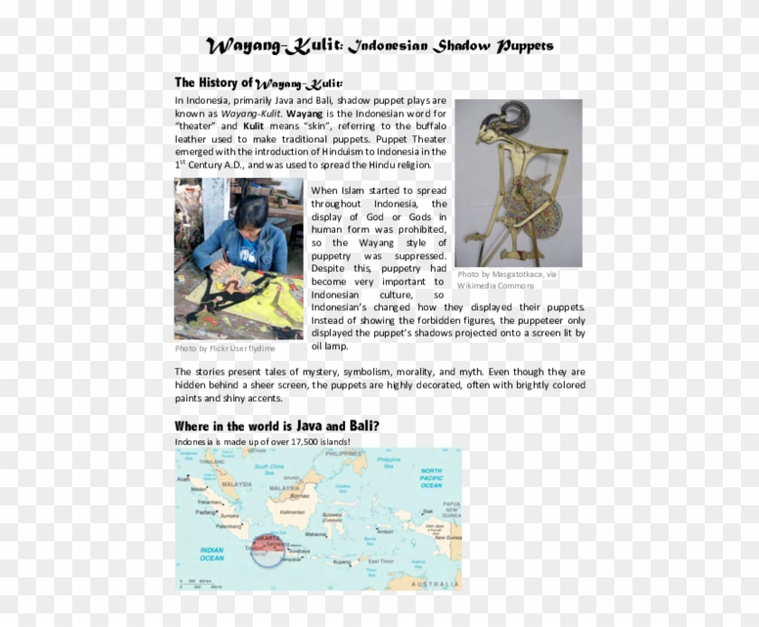 Indonesian Shadow Puppets - Wayang Kulit Clipart #3319943